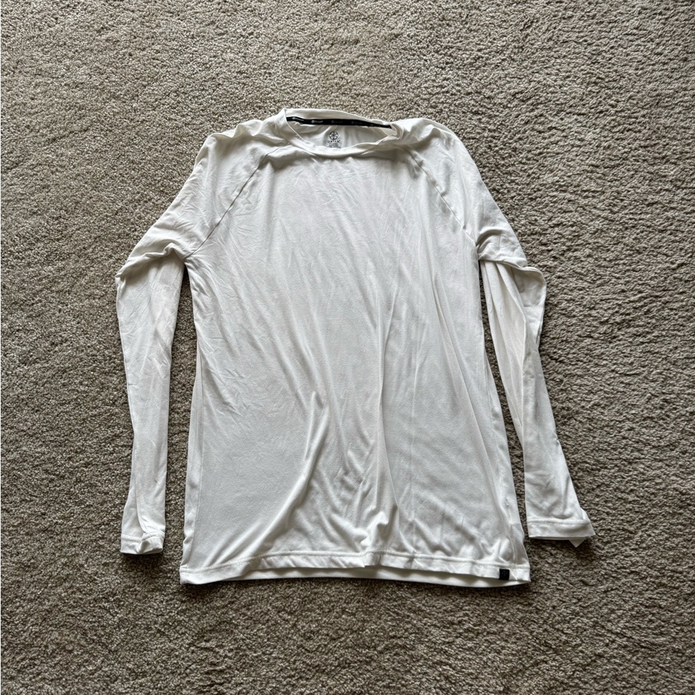 GAIAM Cream Long Sleeve Top